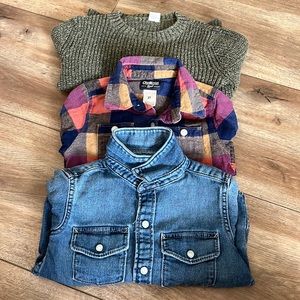 2t Boys sweater/tops lot